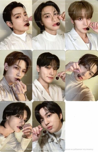 Фотокарты ATEEZ Nacific Duw glaze tint