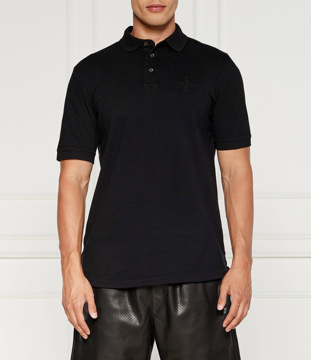 Поло Armani Exchange - черный(6DZFLK ZJXUZ)