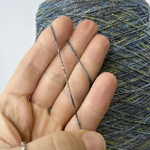 AMALFI - Luxury Production by Ri.Go; 87% меринос, 11% п/а, 2% люрекс; 340м/100гр; col. 3905, цвет: синий, голубой, салатовый, золотой люрекс; S715