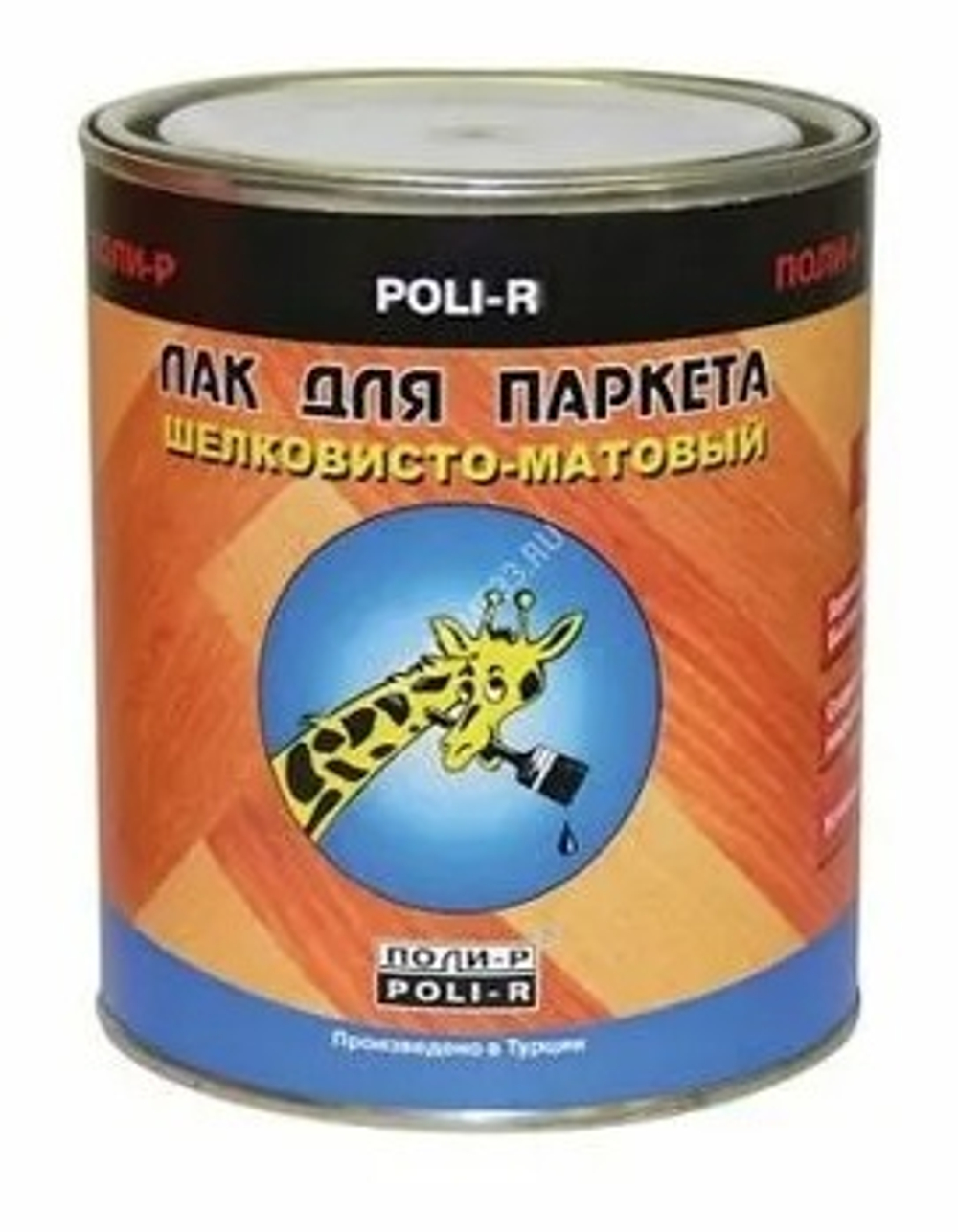 Лак паркет. 7.5 л шел-матовый Поли-Р