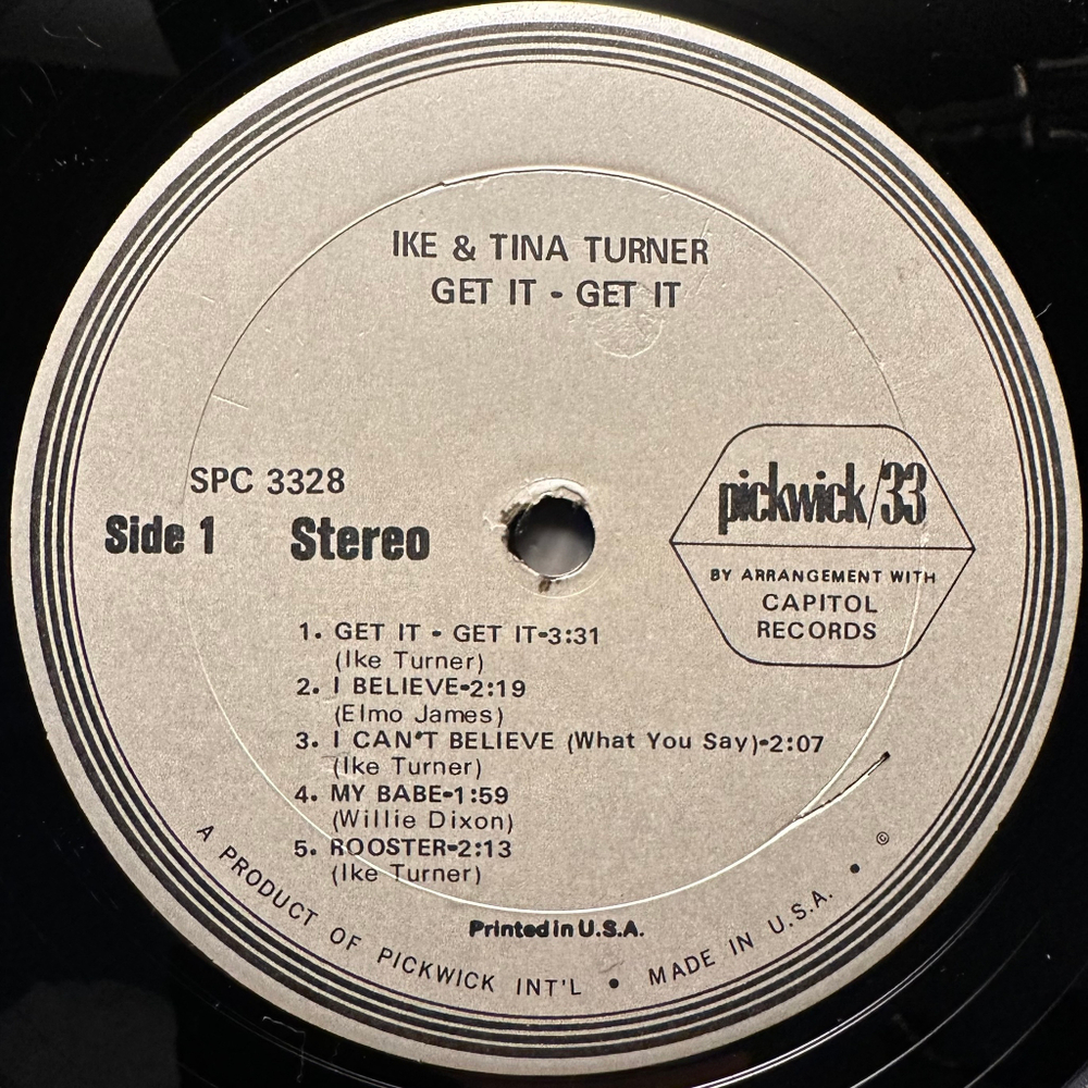 Ike & Tina Turner - Get It - Get It (США 1972г.)