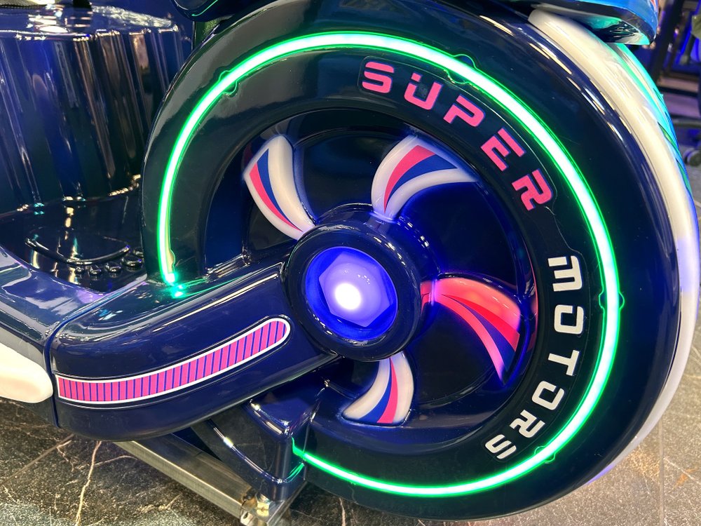 Аттракцион Качалка "Кибер Байк"