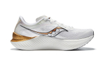 Saucony Endorphin Pro 3 Elite gold moment mesh breathable shock absorption Wear-resistant rebound low-cut carbon board marathon running shoes men's platinum