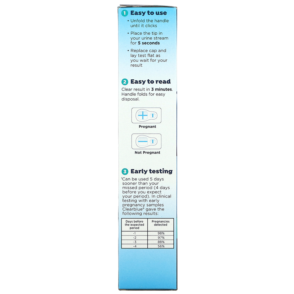 Clearblue, Тест на беременность Flip & Click, 2 теста