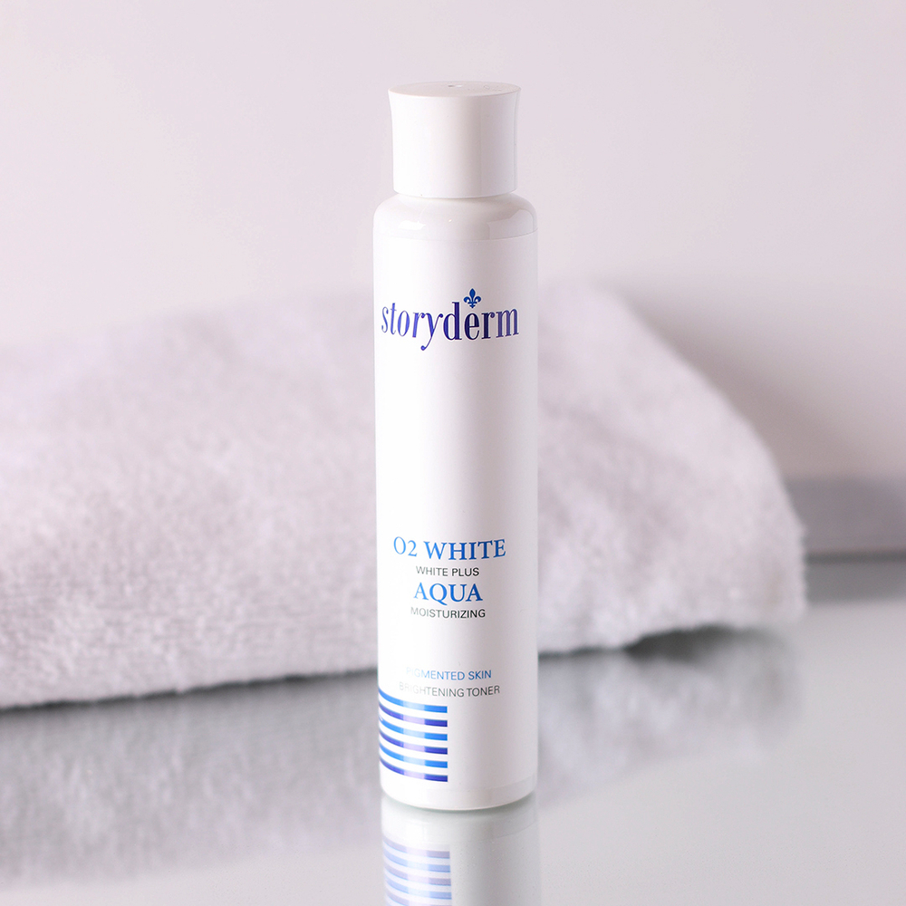 Storyderm O2 White Aqua осветляющий тоник для борьбы с пигментацией, 150 мл