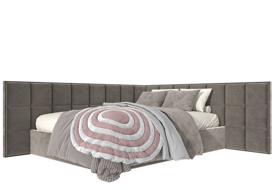 Кровать угловая Квадро Дизайн kids