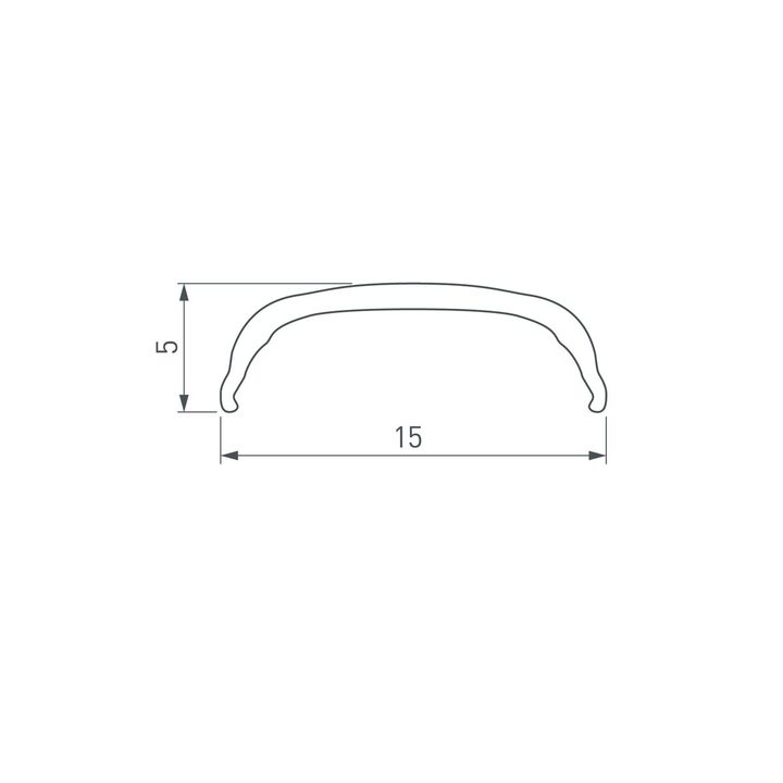 Рассеиватель Arlight Arh-Bent-W18-2000 Black 041032