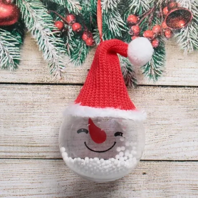 Ёлочное украшение «Снеговик» 8 см