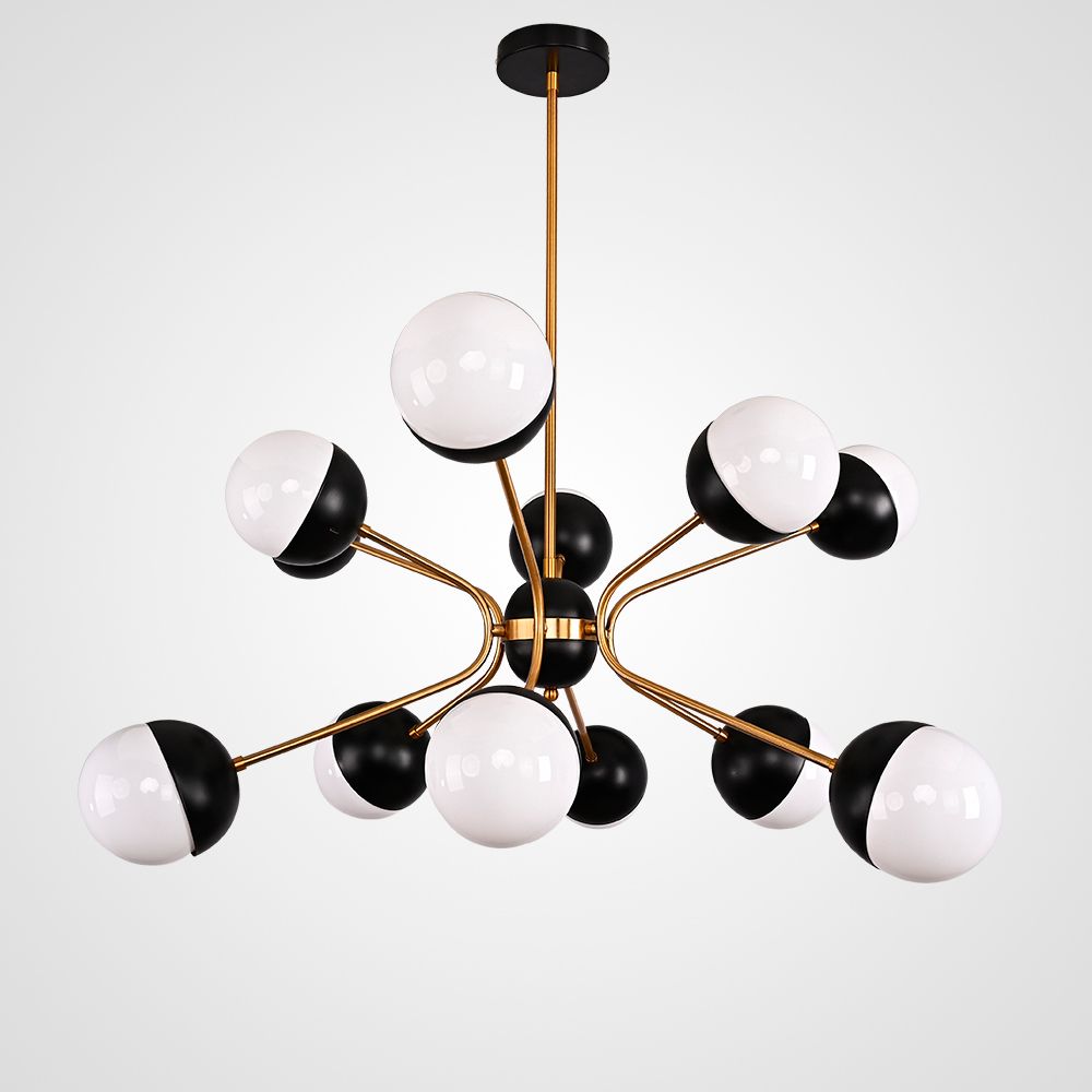 Люстра На Штанге Rewire Custom Orb Chandelier In 1950 By Imperiumloft