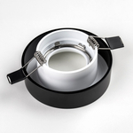 L01002027 Светильник LEVIGO MR16/HP16 БЕЛЫЙ/ЧЕРНЫЙ МАТОВЫЙ (010020+510027)