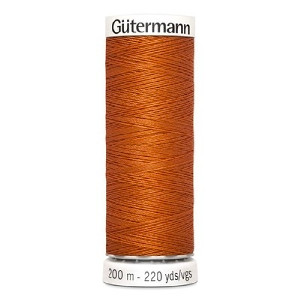 Нить Sew-All 200 м, Gutermann, 932 рыжий