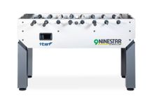 Игровой стол - футбол "Nine Star Iron Pro ITSF Grey" (144х75,5х90)_D2