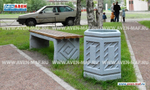 Бетонная урна для мусора