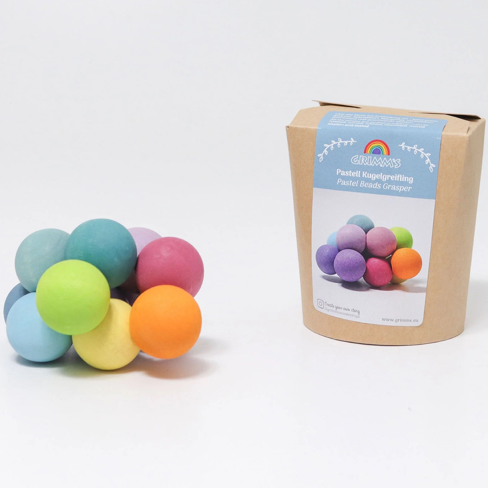 Развивающая игрушка "Шарики" пастель