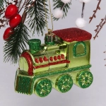 Ёлочная игрушка «Сказочное путешествие» 9,5*2*10,5 см, зелёный