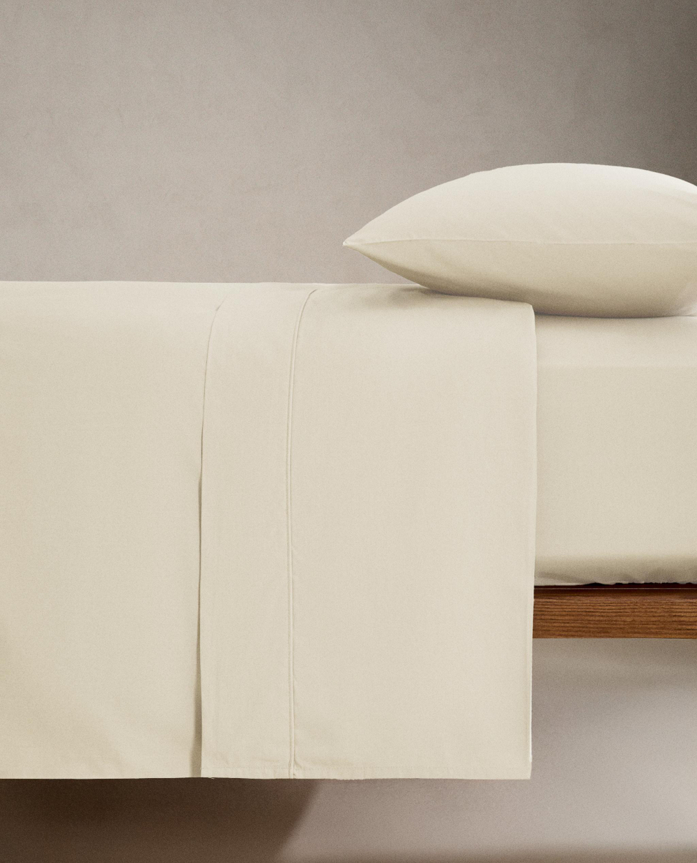Простыня Zara Home перкаль, хлопок 100%, однотонный, 0030/089 · арт. 0030/089-3