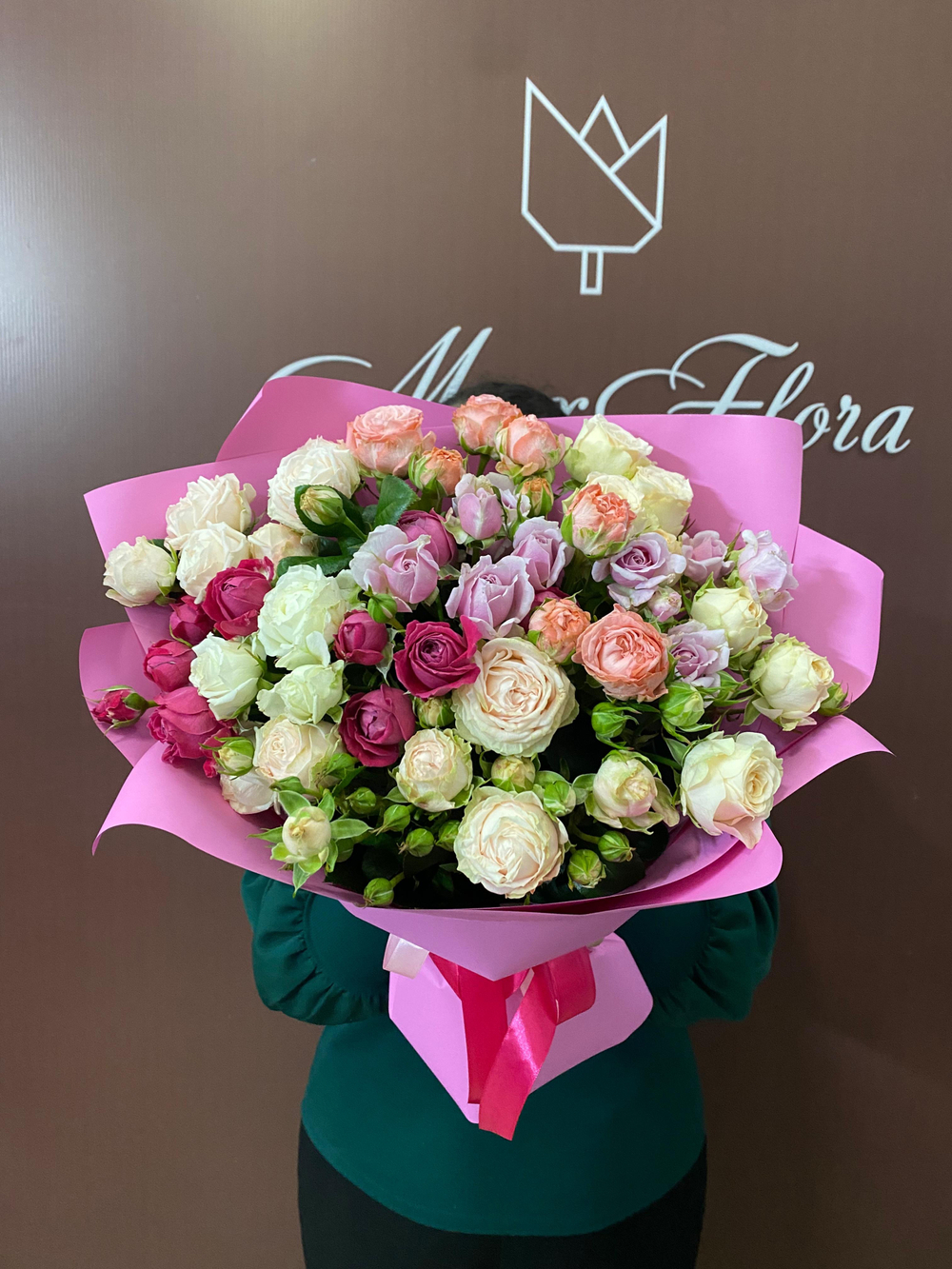 Букет Кустовой розы БК-194