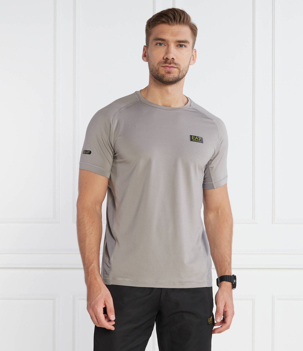 Футболка EA7 - пепельный(6RPT40 PJMEZ)