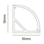 Профиль Led Strip ALM008S-2M