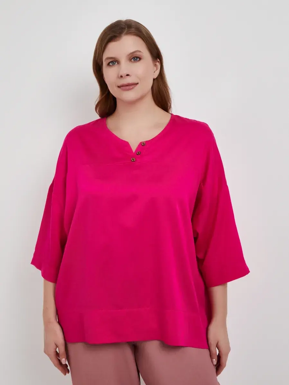 Блузка легкая свободная