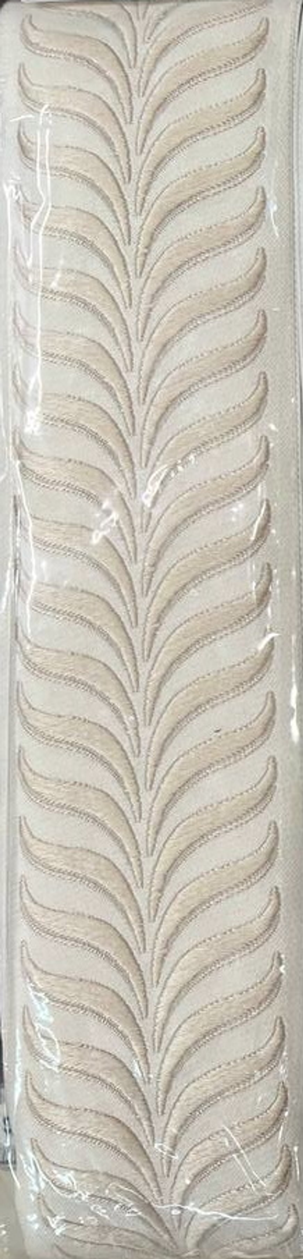 Комплект штор из ткани Ecobella арт. Efes col. 104 с декоративным бордюром Te-Xo