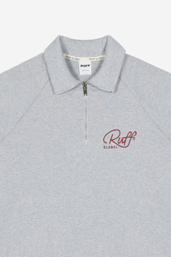 Halfzip RAFF Sport Jacket, Серый-меланж