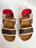 Комбинированные сандалии Fendi, 32