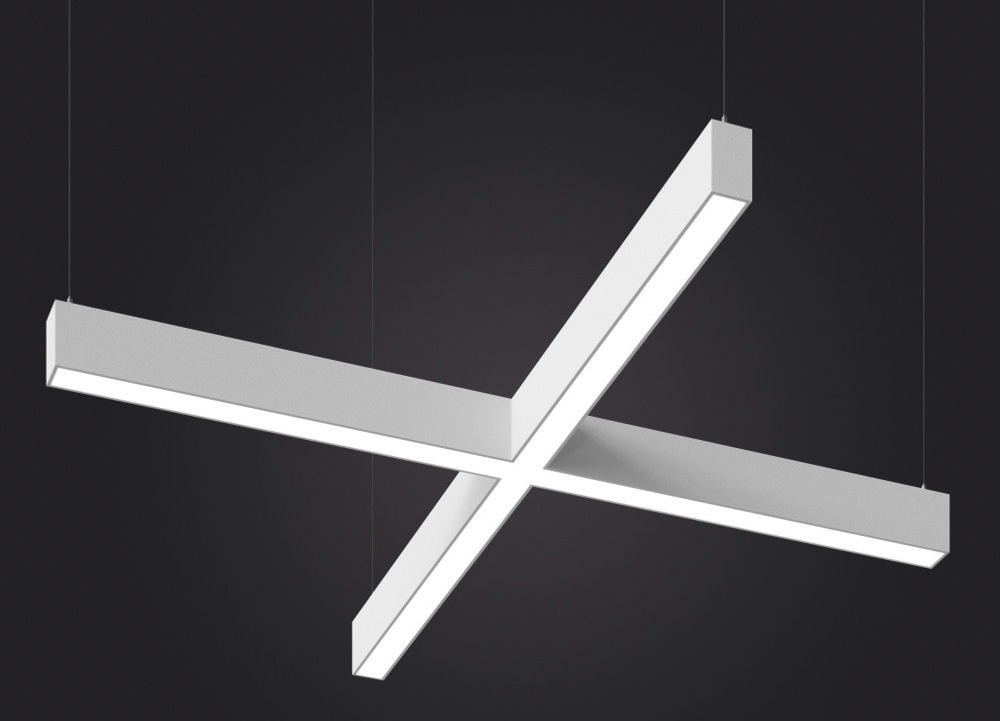 Светильник LED Х-образный LP85-PLUS-600 32Вт 4000К белый 600х600х40мм DIOLUM