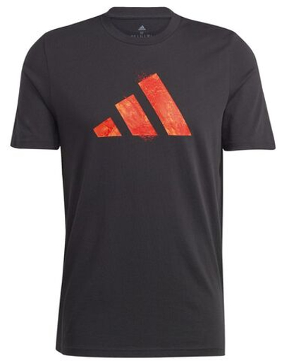 Футболка мужская теннисная Adidas Graphic Training T-Shirt - black