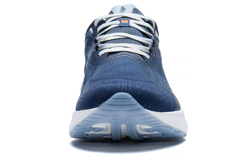 LiNing super light 19 reflective lightweight anti-slip wear low help running shoes twilight indigo