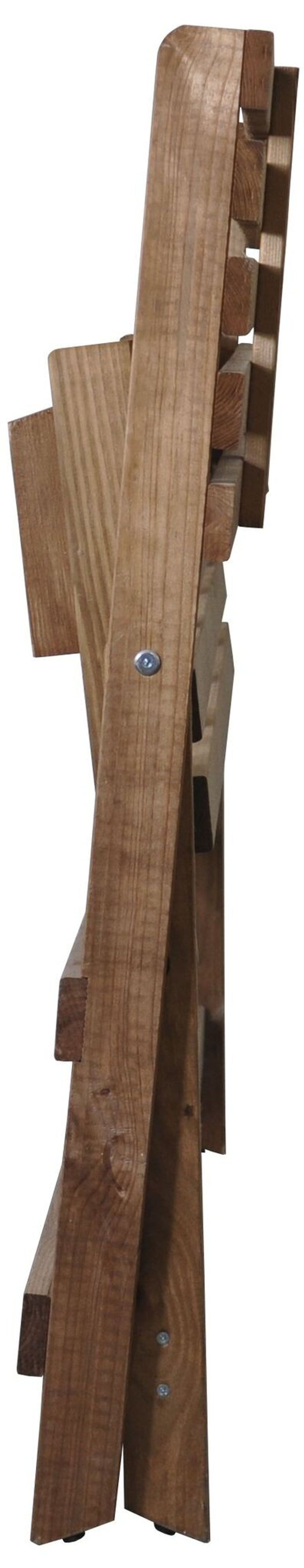 Складная скамья для дачи и дома Петра, деревянная из со спинкой