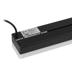 Линейный светодиодный светильник ЭРА SML-12-WB-65K-B60 60Вт 6500K 7100Лм 1480x70x55 черный подвесной