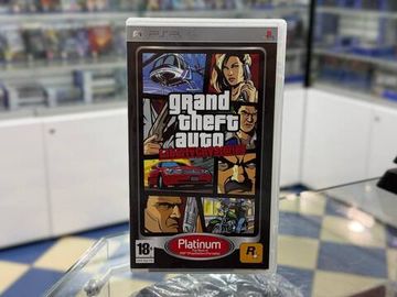 PSP Platinum GTA Liberty City Stories (Б/У, Английская версия, ULES-00151)