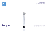 Бор алмазный черный Frank Dental типа FG - D.801.018.SG.FG
