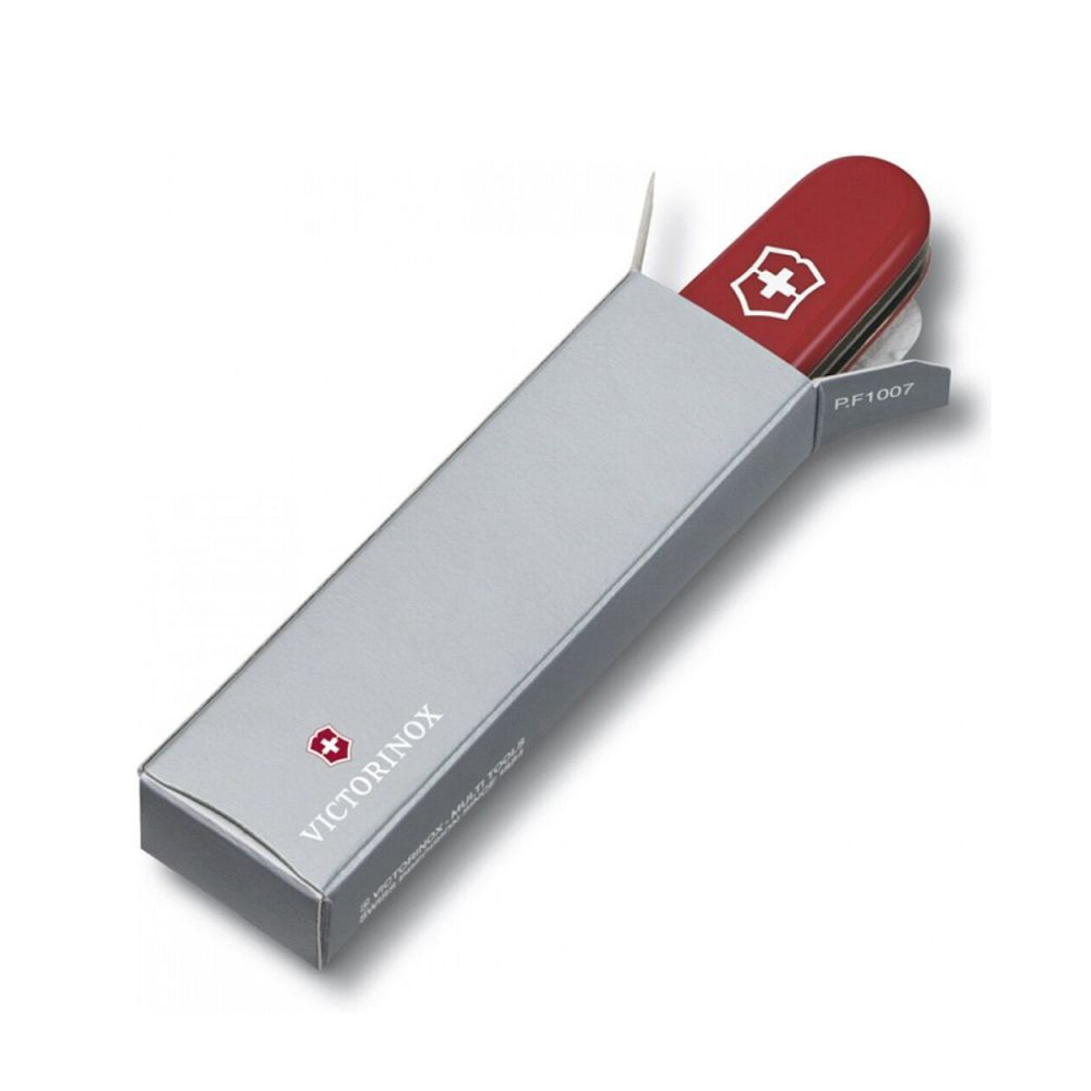 Нож перочинный Victorinox Recruit (0.2503) 84мм 10 функций красный