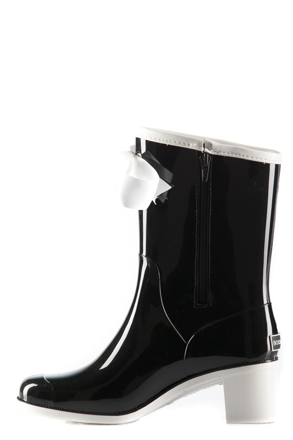 Сапоги BoomBoots  Black&White Short (с утеплителем)