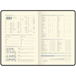 Ежедневник недатированный, А5, 160л., кожзам, Berlingo "Vivella Prestige", коричневый