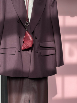 Сумка Круассан из эко кожи