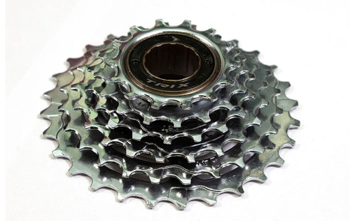 Трещотка TRIX 1 скорость, для BMX и Singlespeed велосипедов, 16 зубьев, для цепи 1/2"х1/8", коричневая