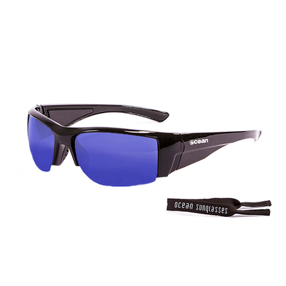 Спортивные очки OCEAN Guadalupe Black / Revo Blue Polarized lenses