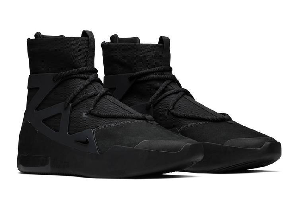 Кроссовки Fear Of God X Nike Air Fear Of God 1 Triple Black