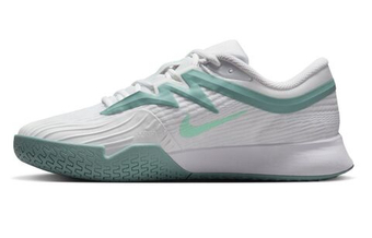 Женские Кроссовки теннисные Nike Zoom Vapor Pro 3 HC - white/mint foam cannon