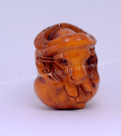 Нэцкэ Буйвол круглый