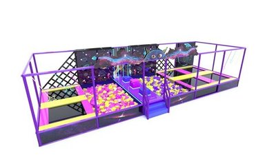 Батутный комплекс «Планета бурь» (16х5х3)