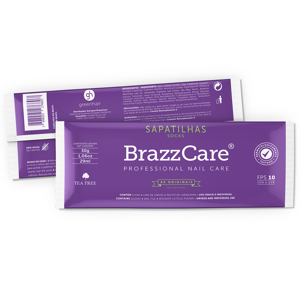 Бразильский педикюр Brazzcare