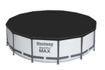 Бассейн каркасный BestWay Steel Pro Max 15232 л/фильтр-насос 3028 л/ч/лестница/тент