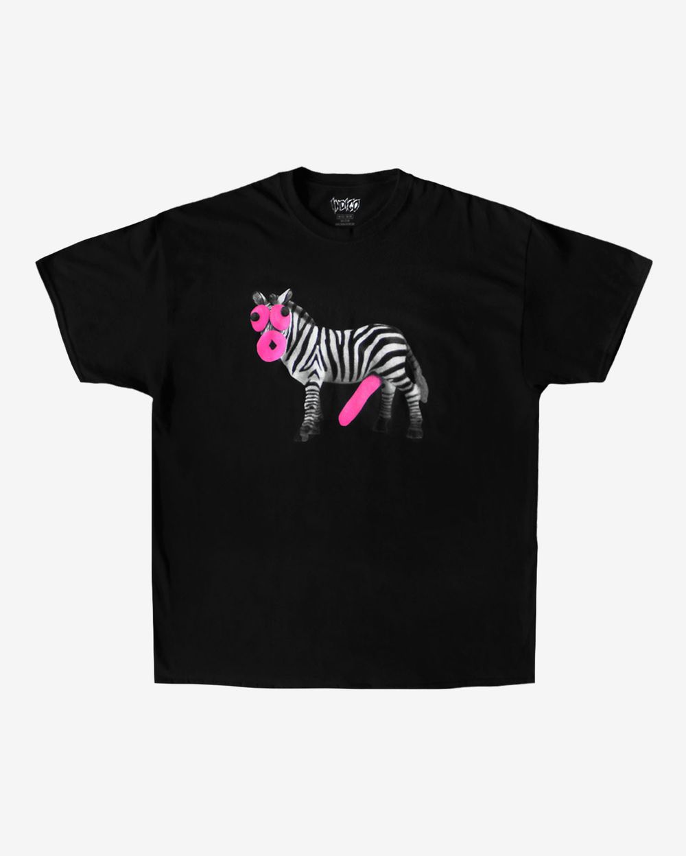 Футболка Indigo Stuff Zebra Черная