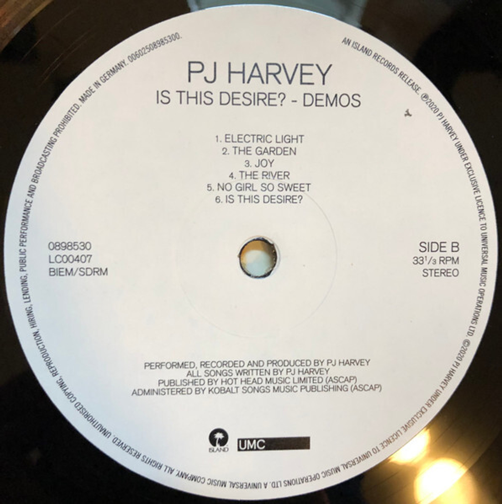 PJ Harvey / Is This Desire? - Demos (LP)