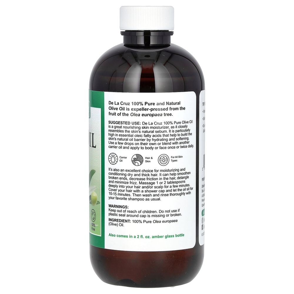 De La Cruz, 100% чистое оливковое масло, 236 мл (8 жидк. Унций)
