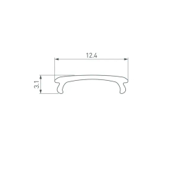 Экран ALM-W13-2020 FROST полуматовый (Arlight, Пластик) 026748(1)